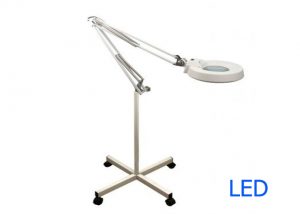 โคมไฟแว่นขยายตั้งพื้น LED 5x